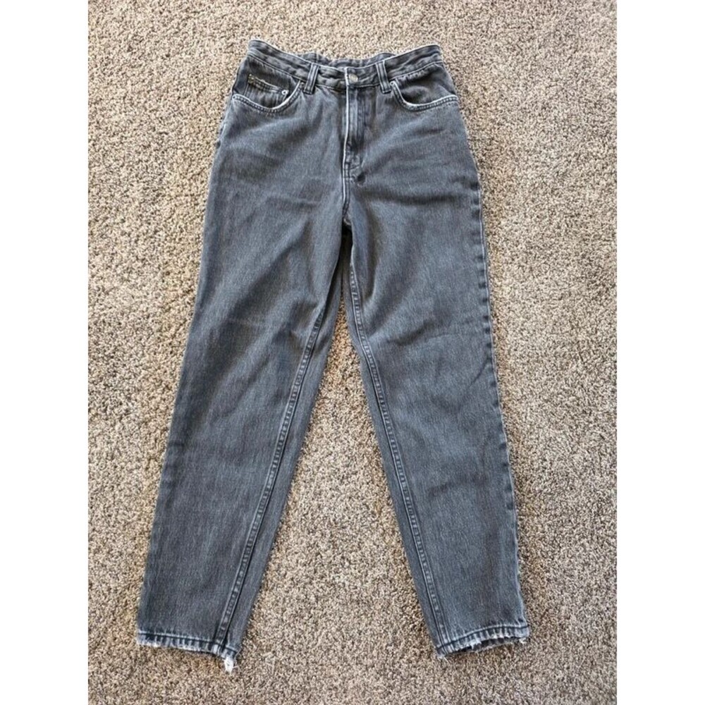 Ksubi Pointer Dusty High Rise Tapered Jeans 001 Black Size 27 EUC RN150730